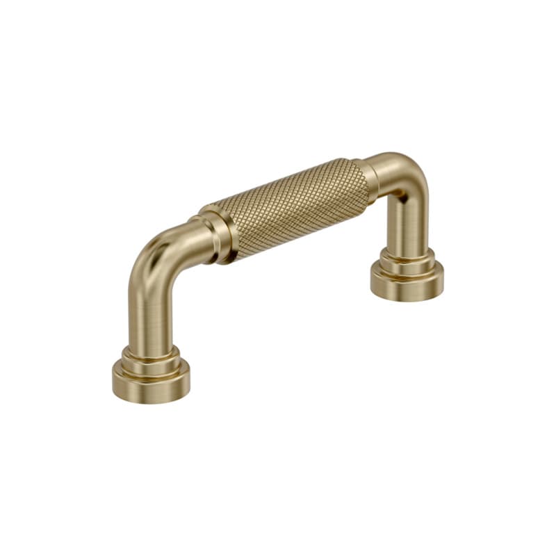 3" Collet Cabinet Pull, Golden Champagne