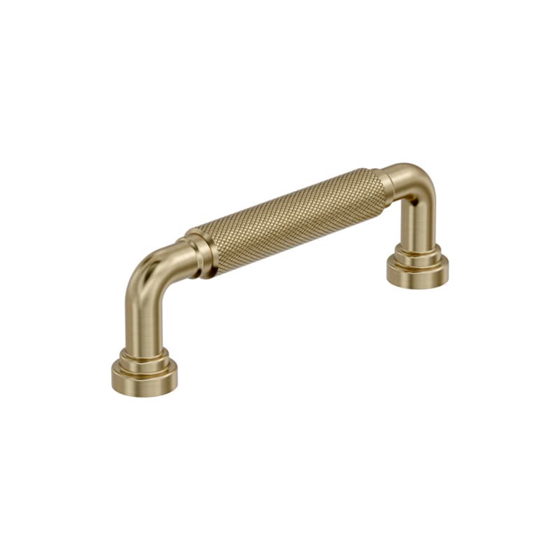 3-3/4" Collet Cabinet Pull, Golden Champagne