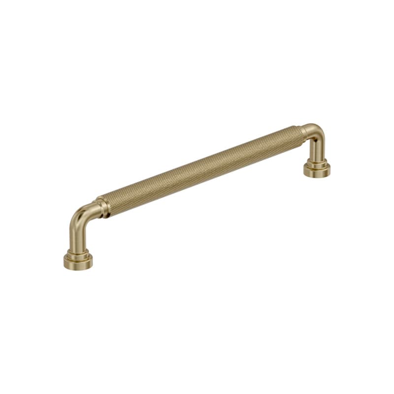 7-9/16" Collet Cabinet Pull, Golden Champagne