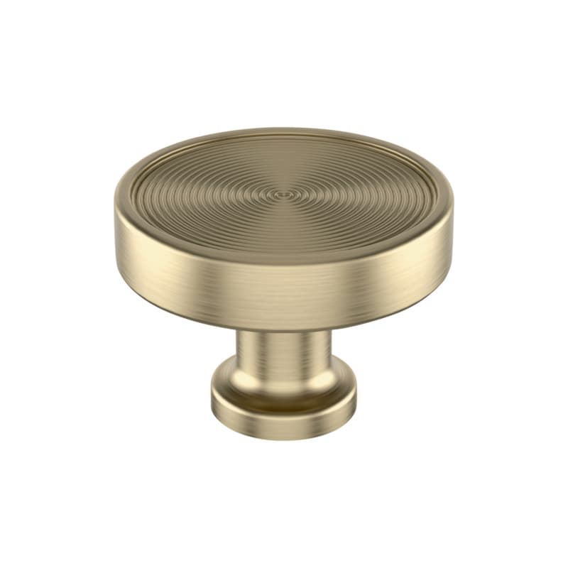 1-3/4" Dupont Circle Cabinet Knob, Golden Champagne