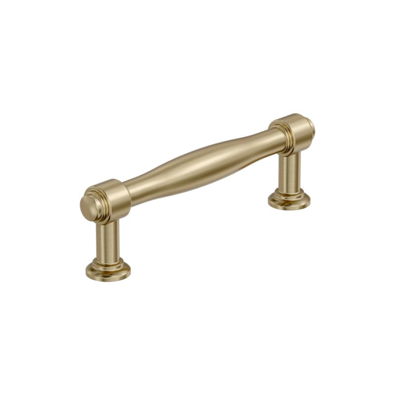 96mm Enlivity Cabinet Pull, Golden Champagne