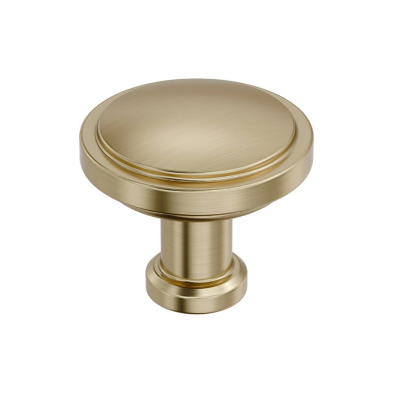 1-1/4" Faircrest Cabinet Knob, Golden Champagne