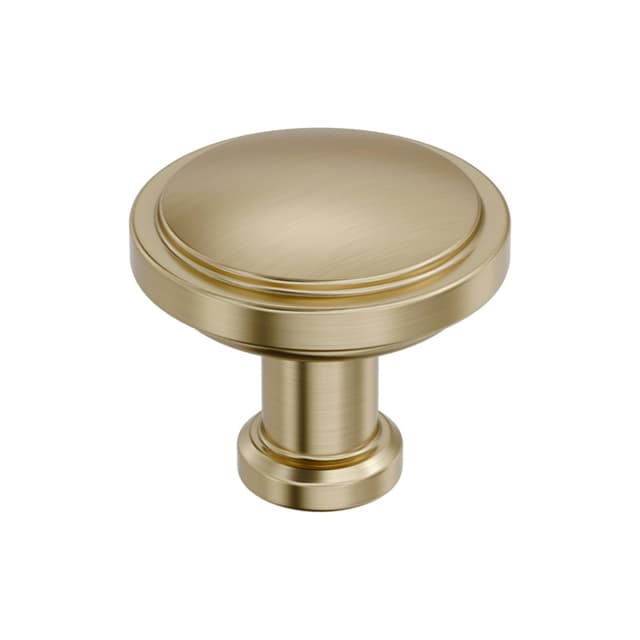 1-1/4" Faircrest Cabinet Knob, Golden Champagne