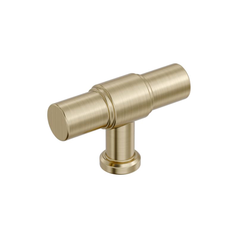 2" Faircrest Cabinet Knob, Golden Champagne