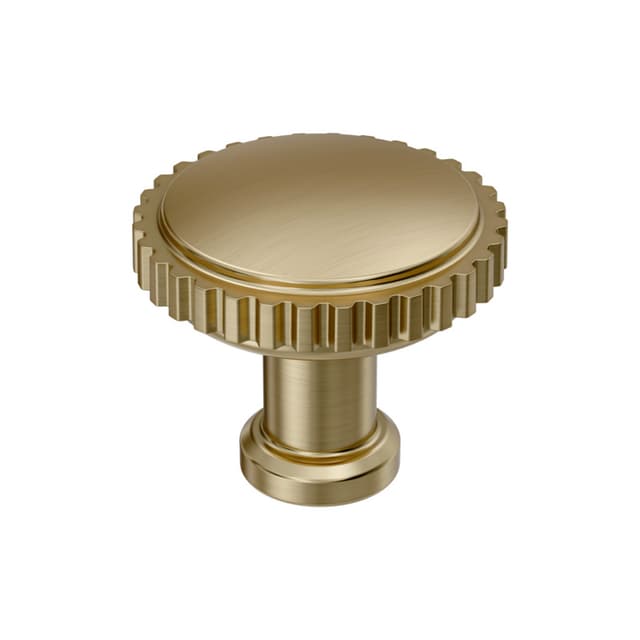 1-1/4" Farewind Cabinet Knob, Golden Champagne