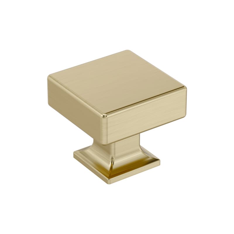 1-1/4" Lintel Cabinet Knob, Golden Champagne