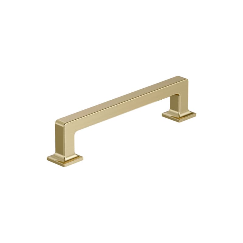 128mm Lintel Cabinet Pull, Golden Champagne
