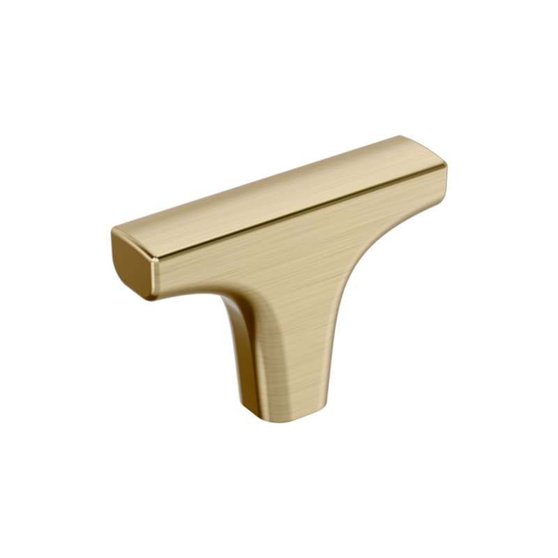 2" Merced Cabinet Knob, Golden Champagne