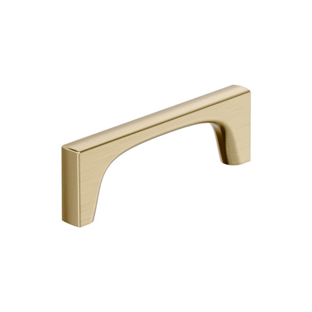 96mm Merced Cabinet Pull, Golden Champagne
