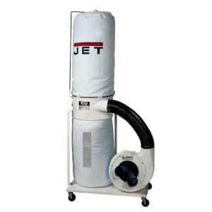 Jet Tools 710703K DC-1200VX-BK3 Dust Collector with 30-Micron Bag Filter Kit 2HP Three Phase 230/460V
