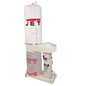 Jet Tools 708642MK DC650 Dust Collector 1 HP Single Phase 115/230V with 5 Micron Filter Kit