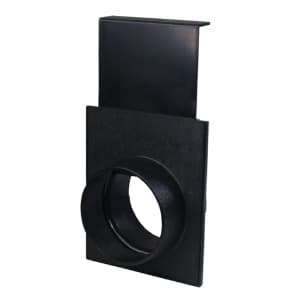 Powermatic 4" Blastgate Black ABS Plastic