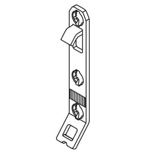 Nova Pro Scala H90 Front Bracket, Screw-On, 3-1/2