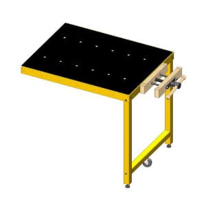 Powermatic PM2000B Accessory Workbench for Table Saw