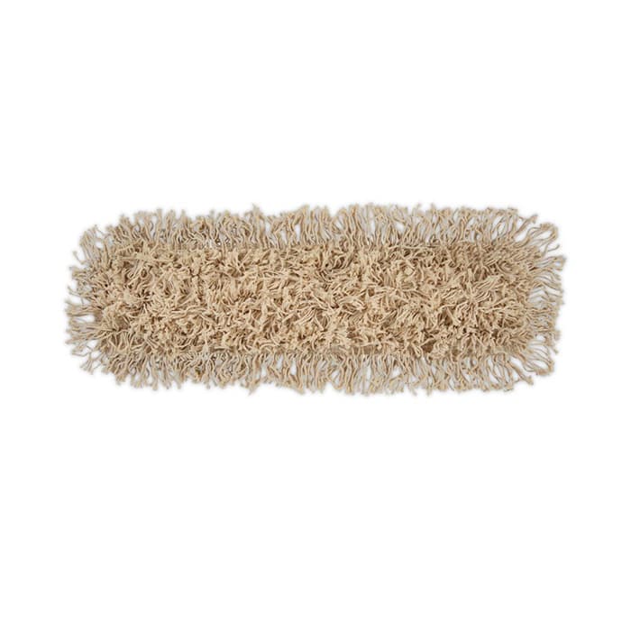 Boardwalk 24" x 5" Industrial Dust Mop Head, White