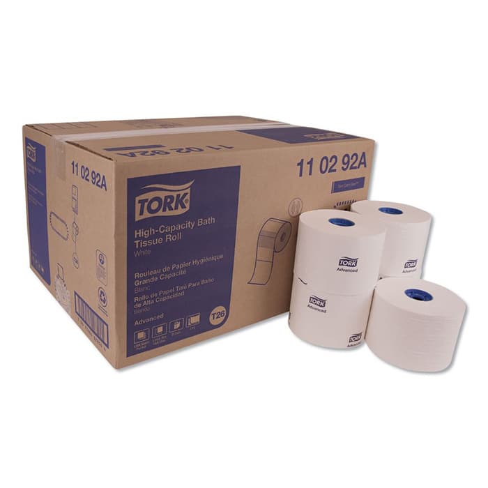 Tork 2-Ply Advanced High Capacity Septic Safe Bath Tissue (36 Roll/Box)