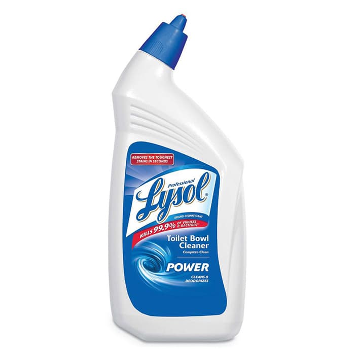 Lysol Wintergreen Scent Disinfectant Toilet Bowl Cleaner, 32 oz Bottle (3/Pack)