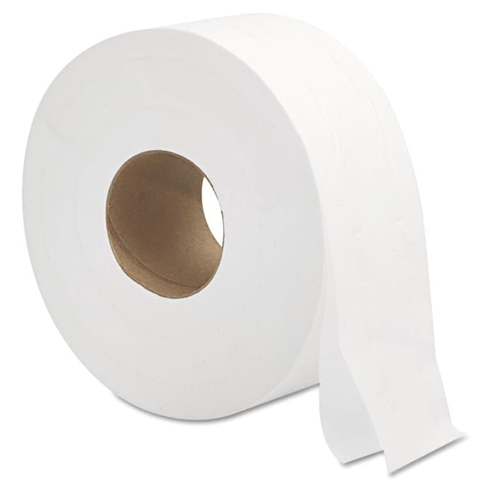 Gem 2-Ply Jumbo Toilet Paper Roll, 700' (12 Roll/Box)