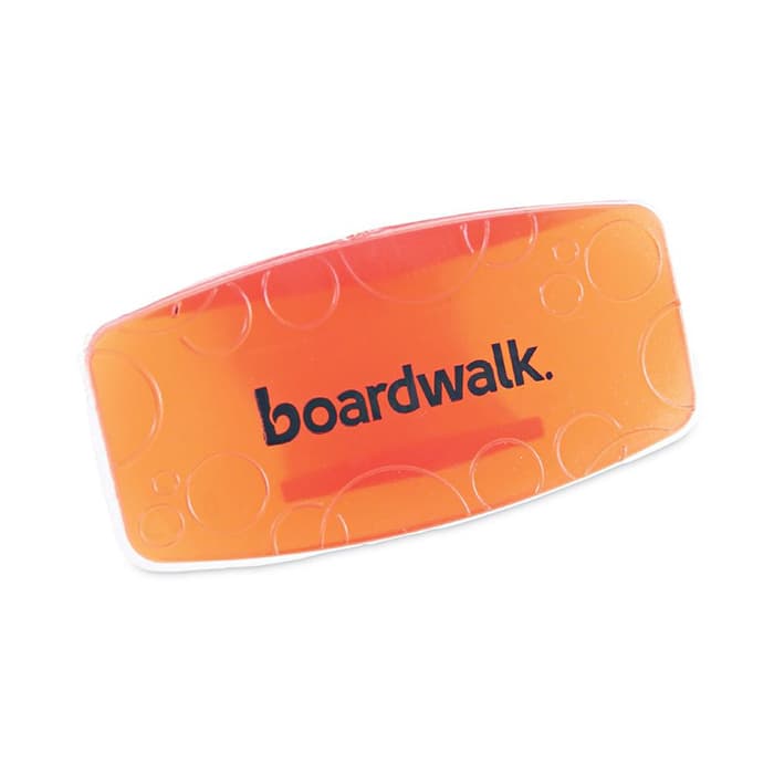 Boardwalk Mango Scent Toilet Bowl Clip, Orange (12/Box)