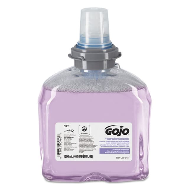 Gojo TFX Luxury Fresh Scent Foam Hand Wash Refill, 1.2L (2/Box)