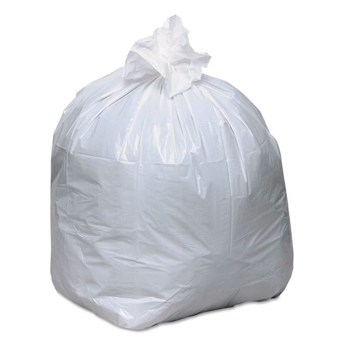 Earthsense 13 Gallon Linear Low Density Recycled Tall Kitchen Bag, White (150/Box)