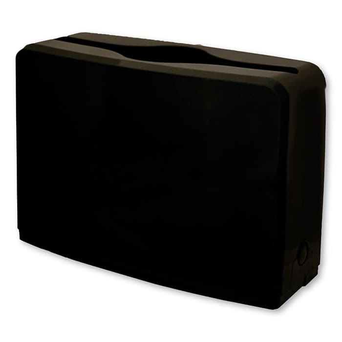 GEN Countertop Folded Towel Dispenser, Black, 10-5/8" x 7-9/32" x 4-17/32"