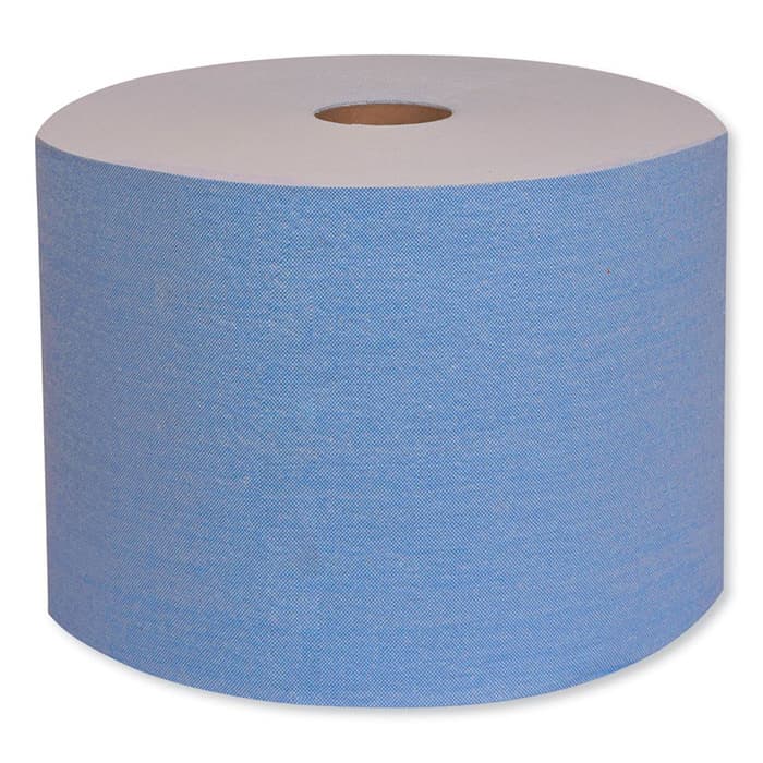 Tork Heavy-Duty Paper Roll, Blue, 11-3/32" x 12", (800/Roll)