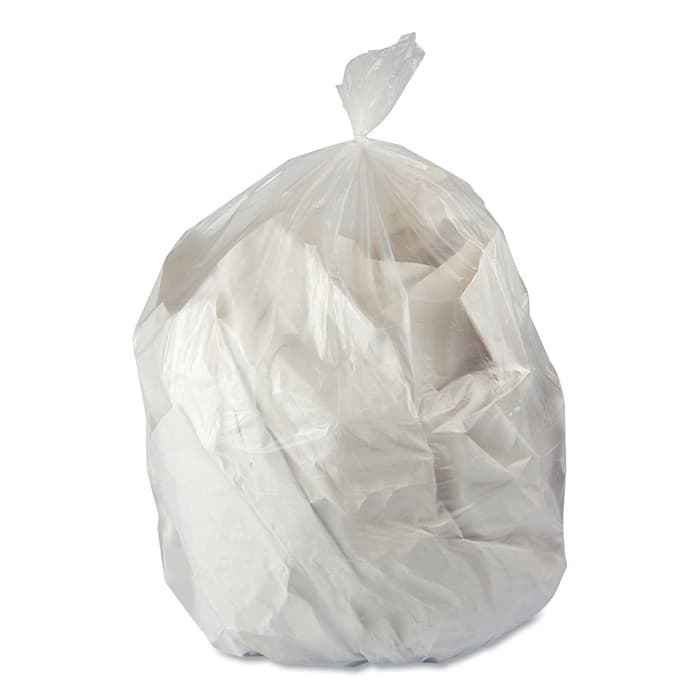 Heritage 7 Gallon Linear Low Density Can Liner, Clear (1000/Box)