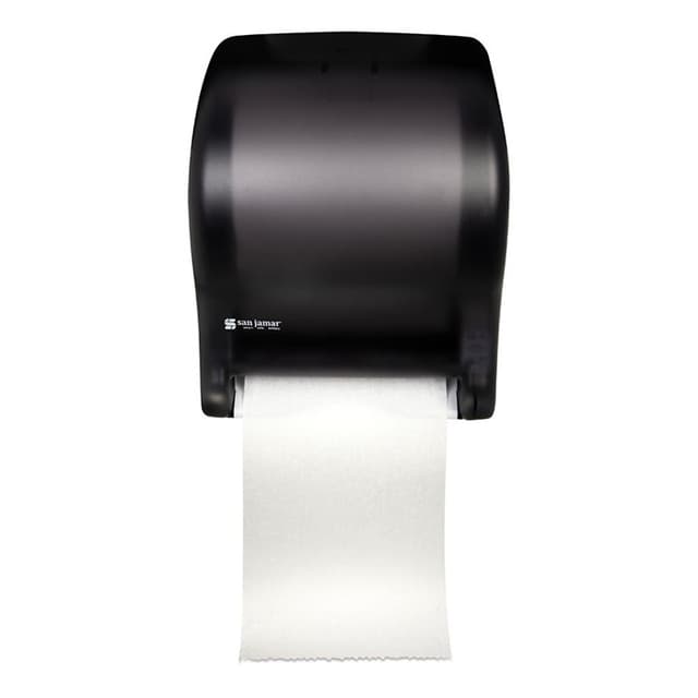 San Jamara Tear-n-Dry Essence Automatic Towel Dispenser, Black, 11-3/4" x 9-1/8" x 14-7/16"
