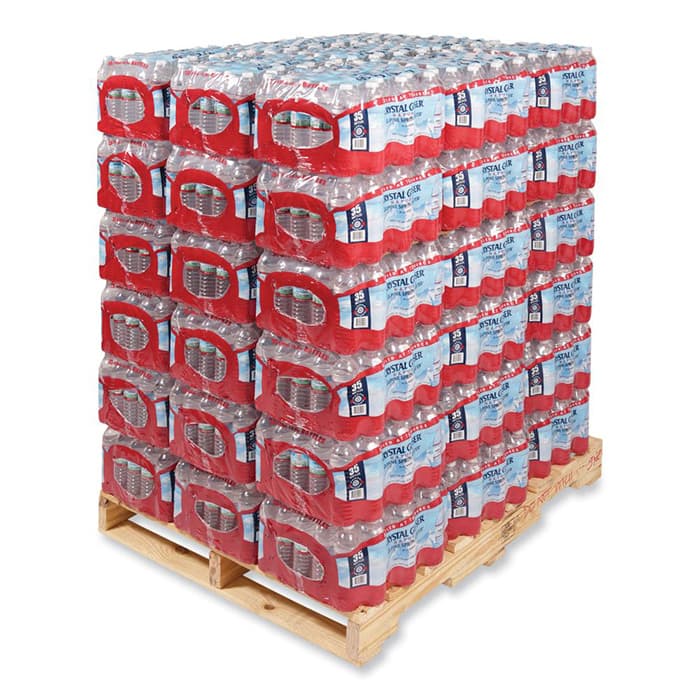 Crystal Geyser Alpine Spring Water, 16.9 oz Bottle (54 Case)