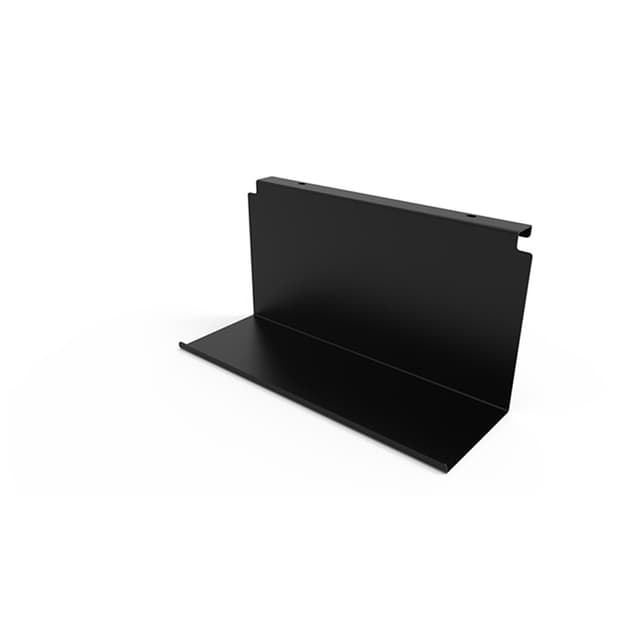 Youk Metal Shelf for Hooking to 12-5/8" Depth Ladder Rung, Jet Black