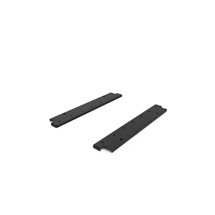 Youk Outer Cabinet Bracket for 12-5/8" Depth Ladder, Jet Black