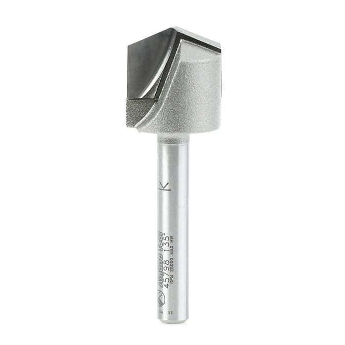 3/4" x 2-1/4" Double Edge Folding V-Groove Router Bit, 2-Flute, 1/4" Shank