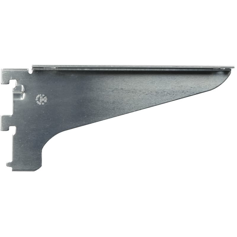 20" RVS723-R-20 Extra Heavy-Duty Wood Shelf Bracket, Satin Zinc Finish