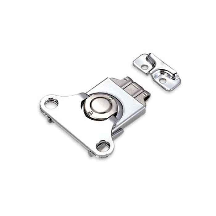 P102 Drawer Latch, Bright Steel