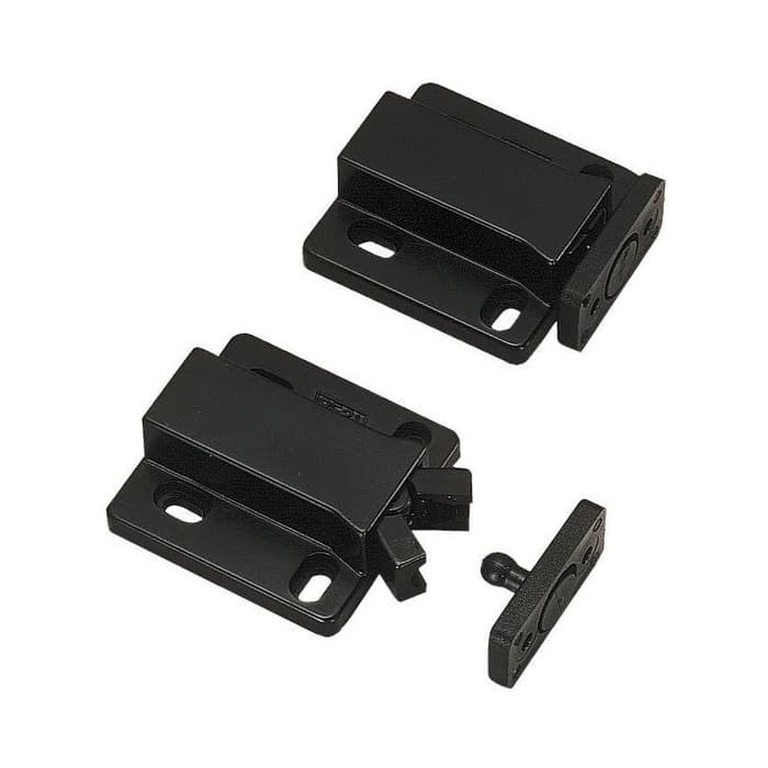 Non-Magnetic Touch Latch, Black