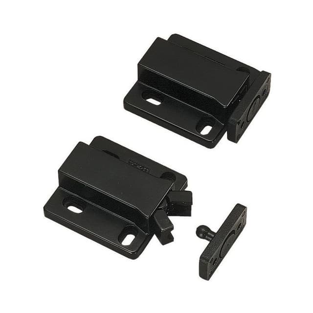 Non-Magnetic Touch Latch, Black