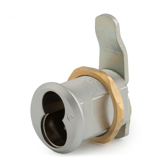 720LM/DM No Core Cam Lock Body, Polished Chrome