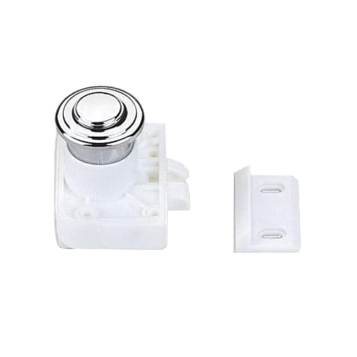 1100mm Push Knob Bar, Nickel