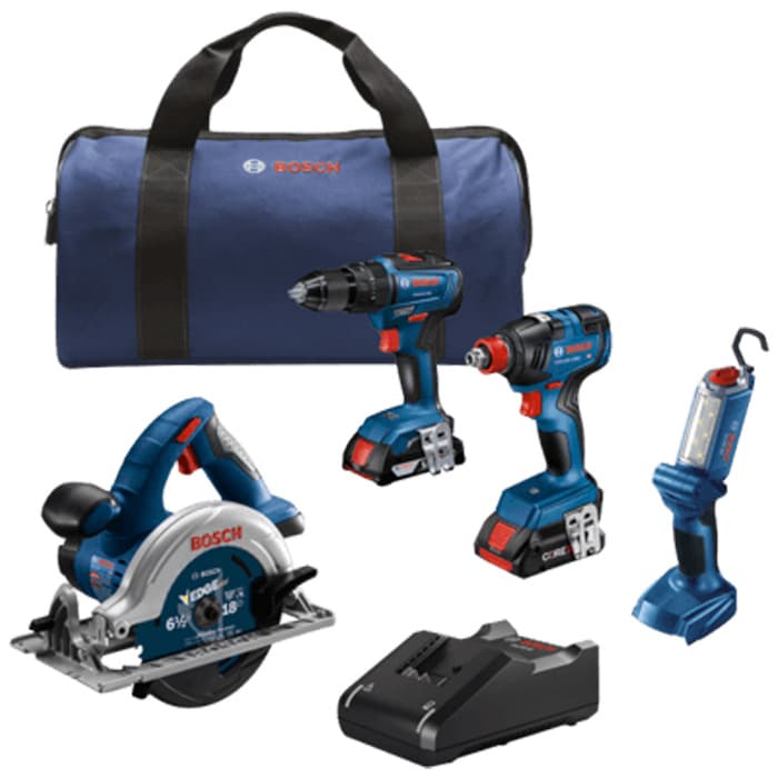 18V 4-Tool Cordless Combo Kit