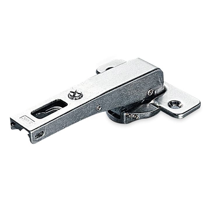 Series 200 Blind Corner 94° Opening Hinge, Silentia+ Soft-Closing, Inset, Nickel-Plated, Screw-On