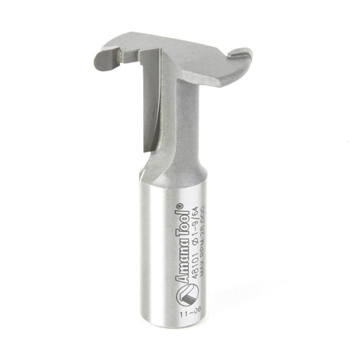 1-1/8" x 2-1/8" Amerock Hinge Bit, 2-Flute, 1/2" Shank