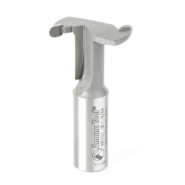 1-1/8" x 2-1/8" Amerock Hinge Bit, 2-Flute, 1/2" Shank