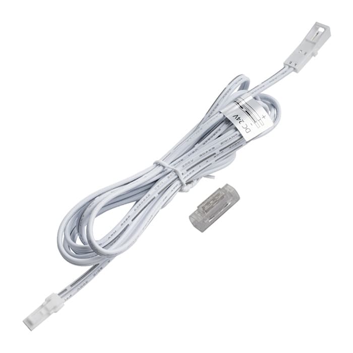 96" 24V Power Supply Connector Starter Cord Extension with Splicer