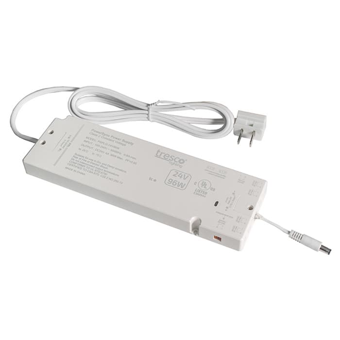 24V 96W PowerSync LED Power Supply, White