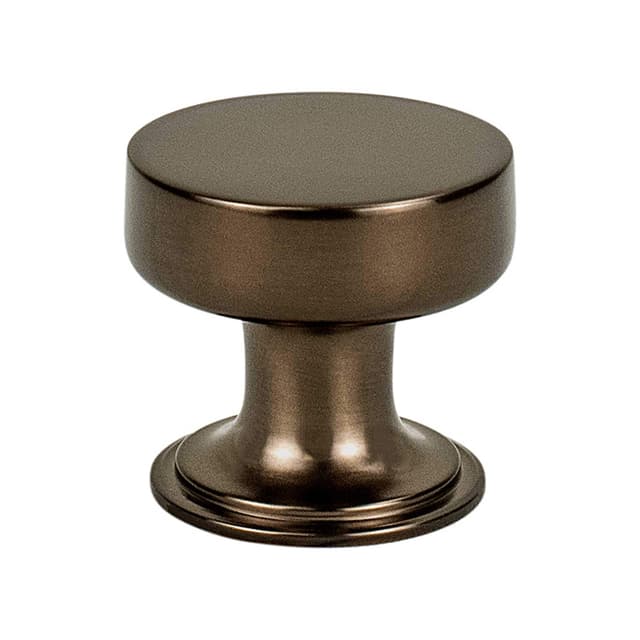 1-3/16" Folklore Cabinet Knob, Toasted Bronze