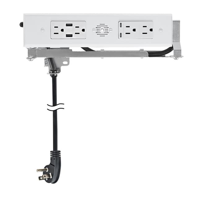 Docking Drawer Blade Duo In-Drawer Outlet, 15 Amp, (2) 65W USB-C PD, (2) USB-A & (4) AC ports