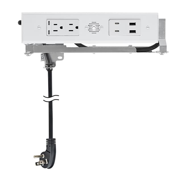 Docking Drawer Blade Duo In-Drawer Outlet, 15 Amp, (2) 65W USB-C, (2) 30W USB-C, (2) USB-A & (2) AC
