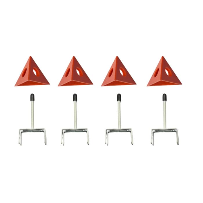 SprayTwirly Replacement Spikes with Paint Pyramids, Set of 4