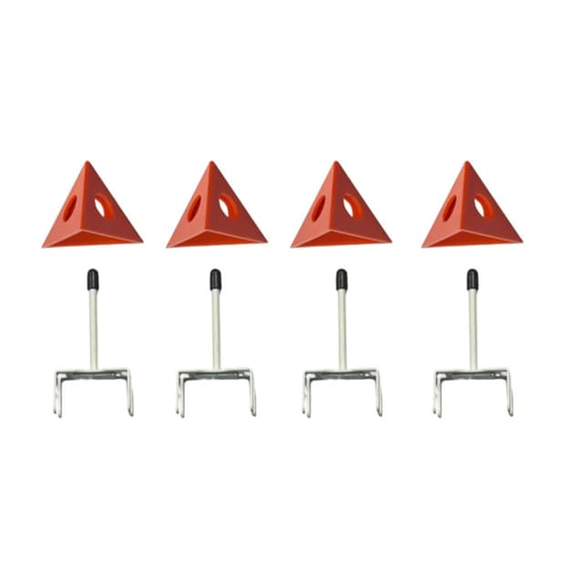 SprayTwirly Replacement Spikes with Paint Pyramids, Set of 4